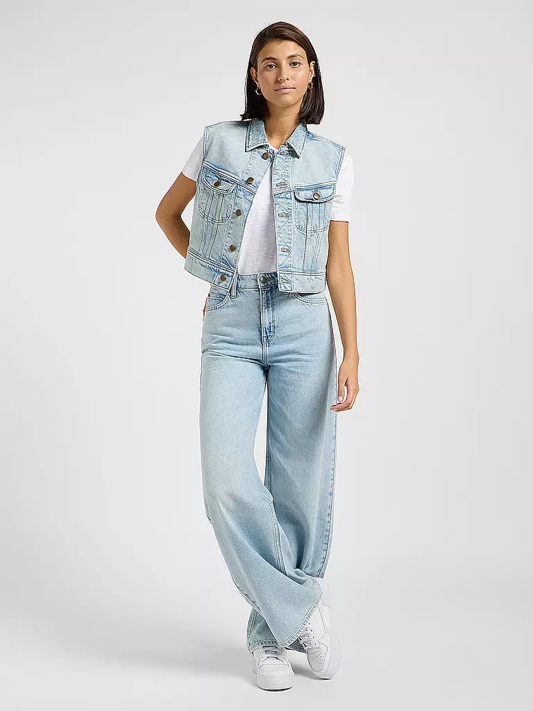 LEE | Jeans à jambes larges STELLA | hellblau