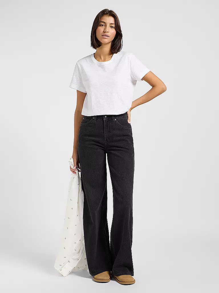 LEE | Jeans Jambe Large STELLA | schwarz