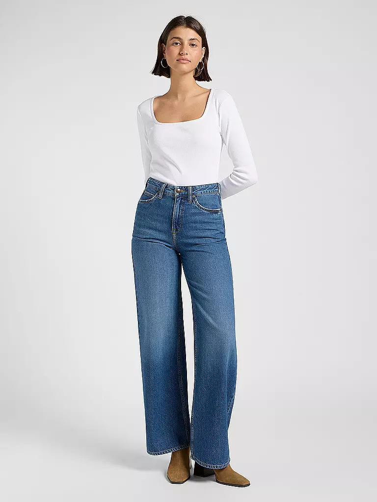 LEE | Jeans Jambe Large STELLA | blau