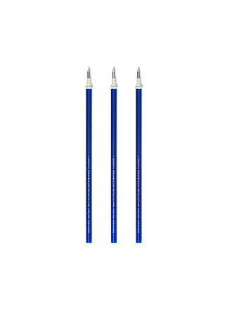 LEGAMI | Recharge pour stylo gel effaçable, paquet de 3, bleu