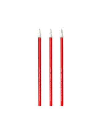 LEGAMI | Recharge pour stylo gel effaçable, paquet de 3, rouge