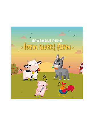 LEGAMI | Set de 4 Stylos Gel Effaçables - Erasable Pen