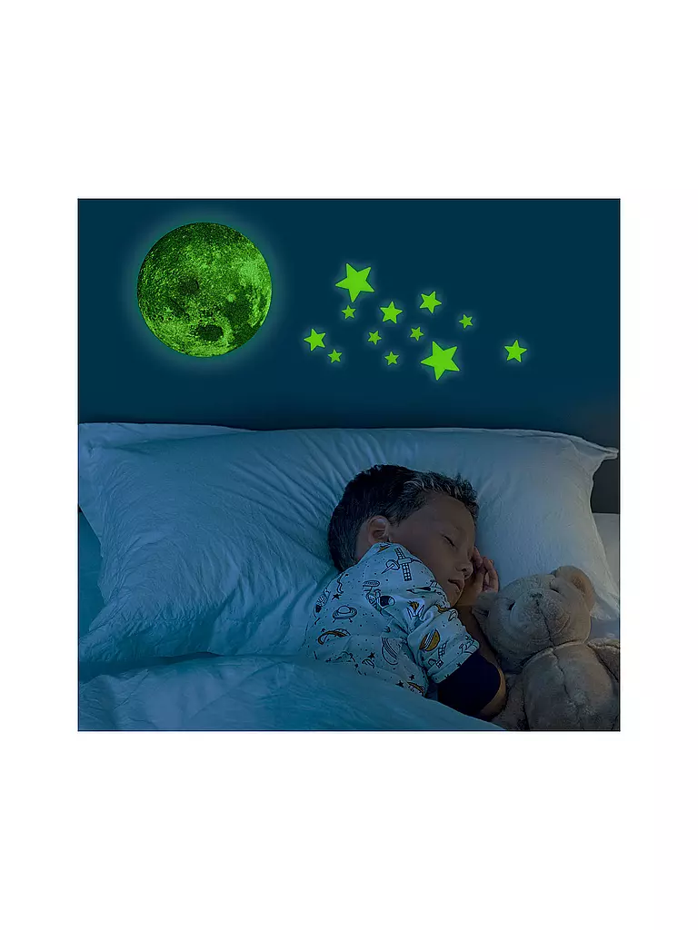 LEGAMI | Lune lumineuse autocollante SUPER MOON | Aucune couleur