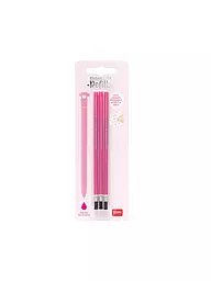 LEGAMI | Recharge pour stylo gel effaçable, lot de 3, rose | Aucune couleur