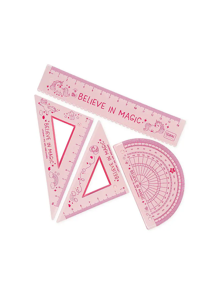 LEGAMI | Set de géométrie Tu décides ! UNICORN | Aucune couleur
