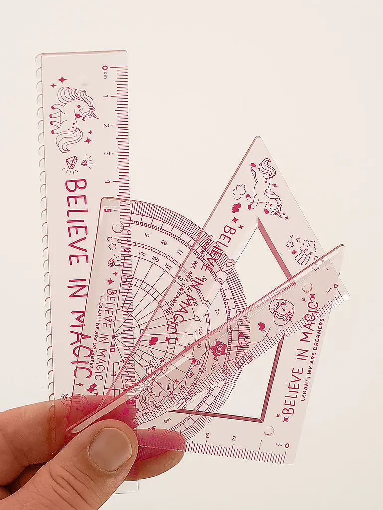 LEGAMI | Set de géométrie Tu décides ! UNICORN | Aucune couleur