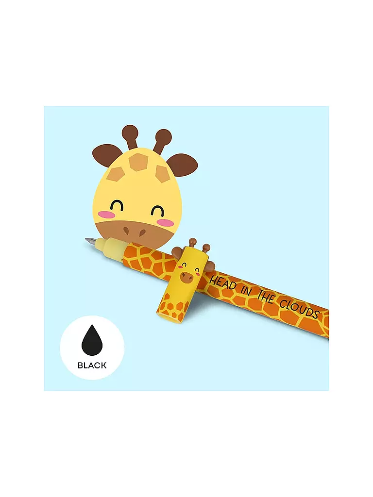 LEGAMI | Stylo gel effaçable - Erasable Pen GIRAFFE | Aucune couleur