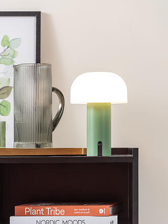 LEITMOTIV | Lampe de table LED LUCA Vert Jungle