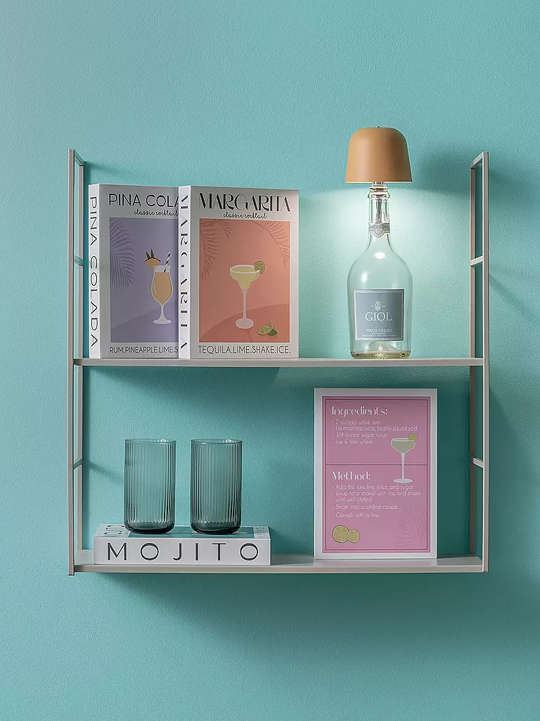 LEITMOTIV | Lampe de bouteille LED CONE HAT Orche Yellow | Jaune