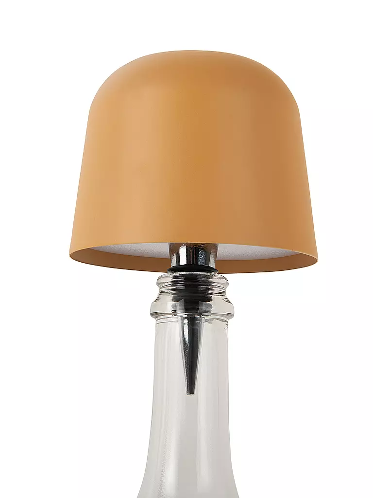 LEITMOTIV | Lampe de bouteille LED CONE HAT Orche Yellow | Jaune