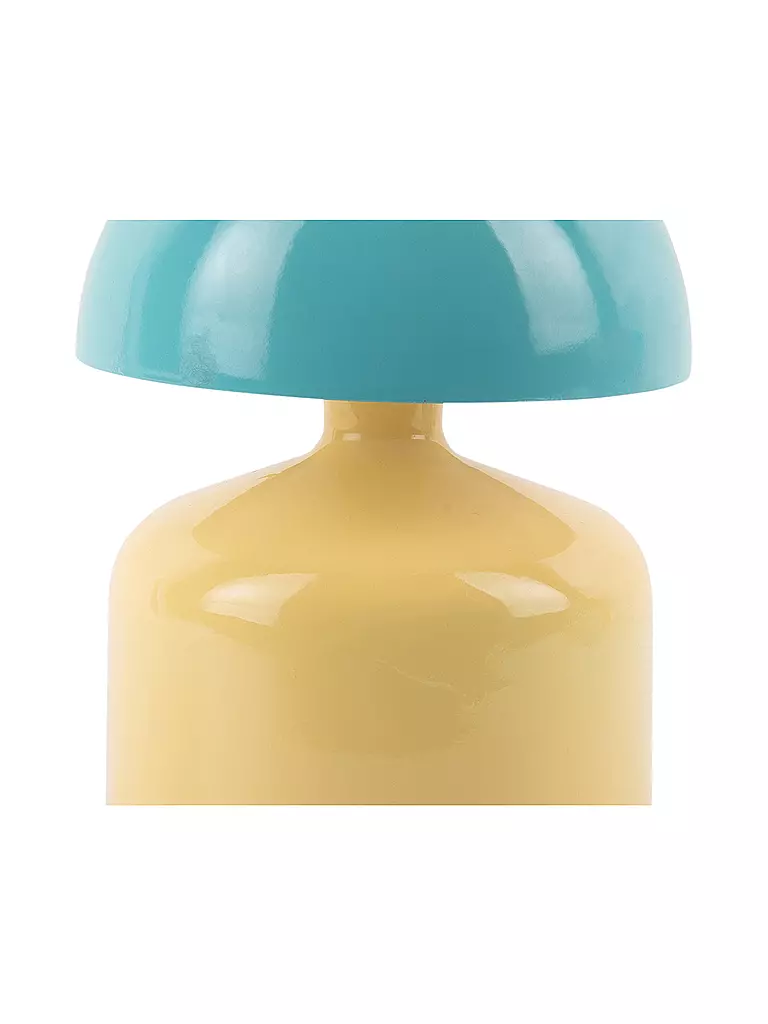 LEITMOTIV | Lampe de table LED FUNKY IMPETU Jaune Doux/Turquoise | Jaune