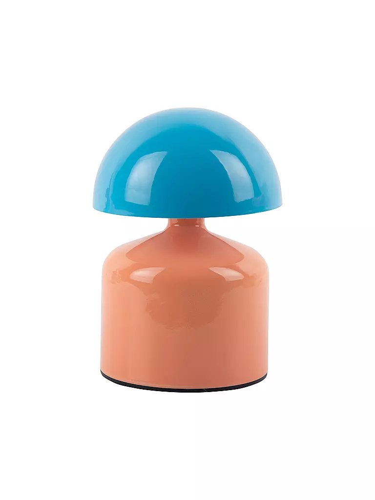 LEITMOTIV | Lampe de table LED FUNKY IMPETU Pêche Orange/Bleu Aqua | orange