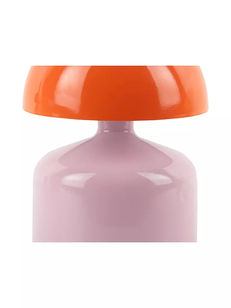 LEITMOTIV | Lampe de table LED FUNKY IMPETU Rose tendre/Orange vif | Rose