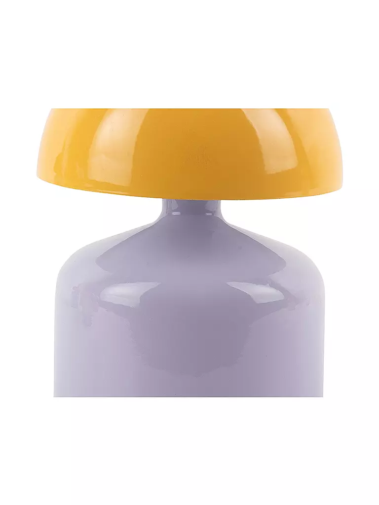 LEITMOTIV | Lampe de table LED FUNKY IMPETU Soft Purpple/Bright Yellow | Lilas