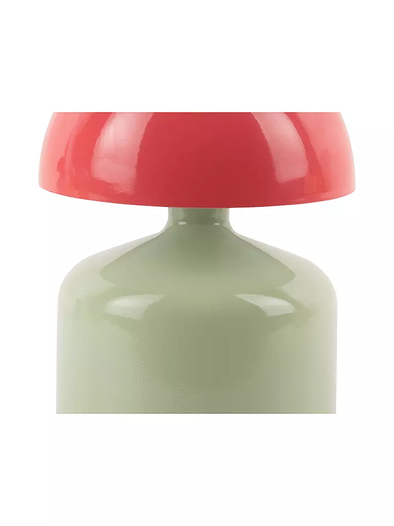 LEITMOTIV | Lampe de table LED FUNKY IMPETU Vert tendre/Rouge écarlate | 