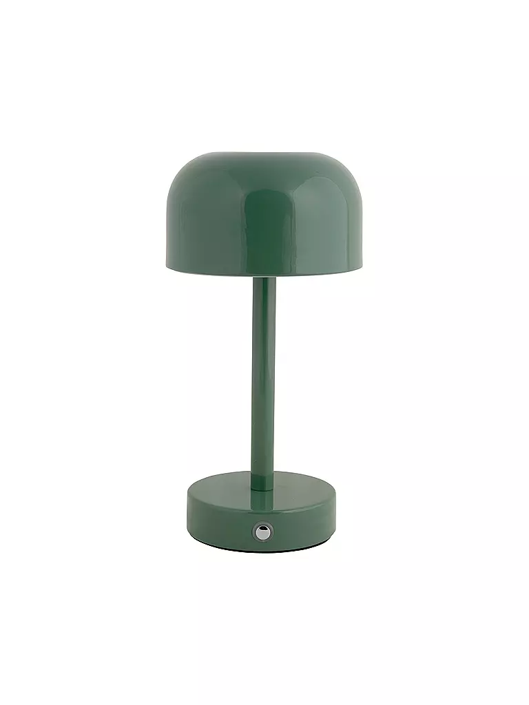 LEITMOTIV | Lampe de table LED JAMES Iron Shine Jungle | dunkelgrün