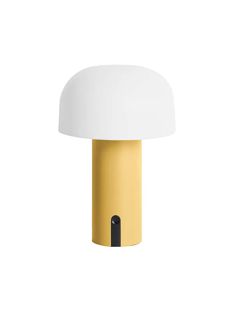 LEITMOTIV | Lampe de table LED LUCA Ocre Jaune | gelb
