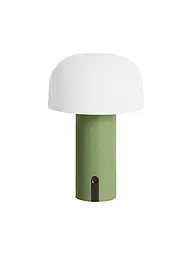 LEITMOTIV | Lampe de table LED LUCA Ocre Jaune | Vert foncé