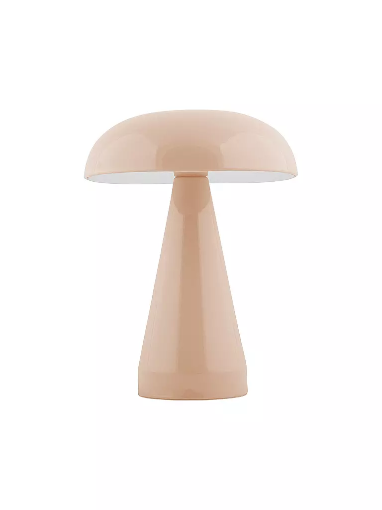 LEITMOTIV | Lampe de table LED RACHEL Fer Marron Doux | hellbraun