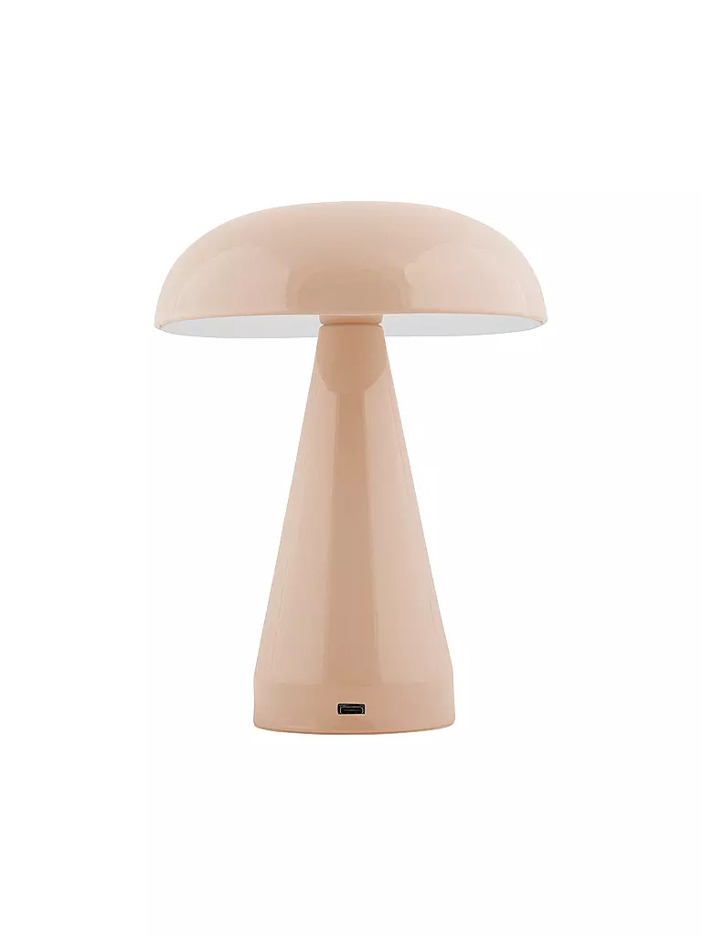 LEITMOTIV | Lampe de table LED RACHEL Fer Marron Doux | hellbraun