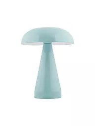 LEITMOTIV | Lampe de table LED RACHEL Iron Misty Blue | Bleu clair