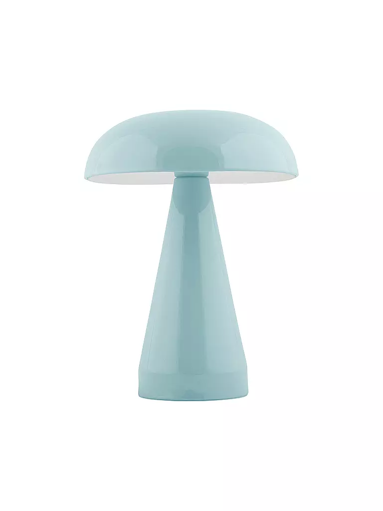 LEITMOTIV | Lampe de table LED RACHEL Iron Misty Blue | hellblau