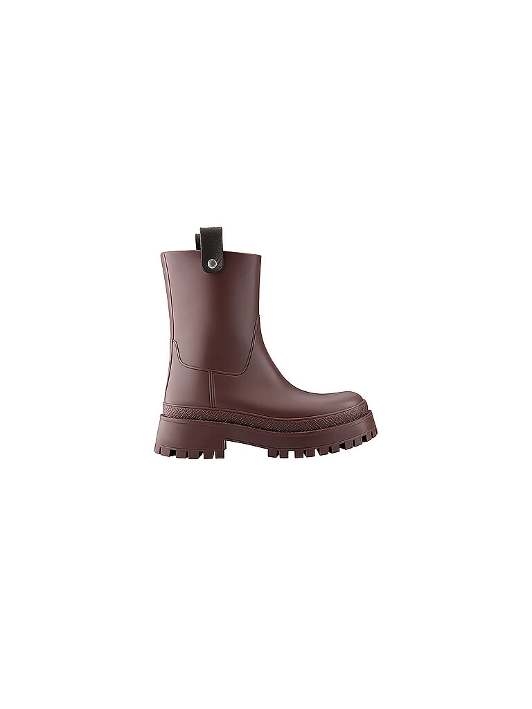 Bottes en caoutchouc KAIAH rouge foncé 36