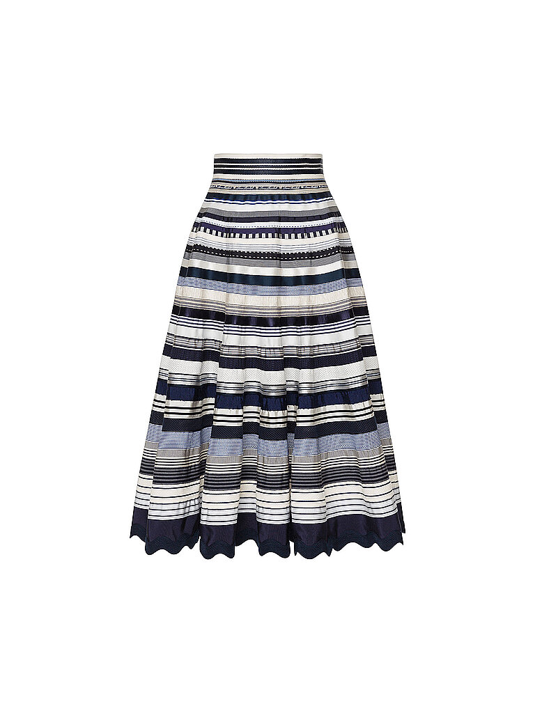 Jupe Ă rubans OPULENCE bleu marine XS