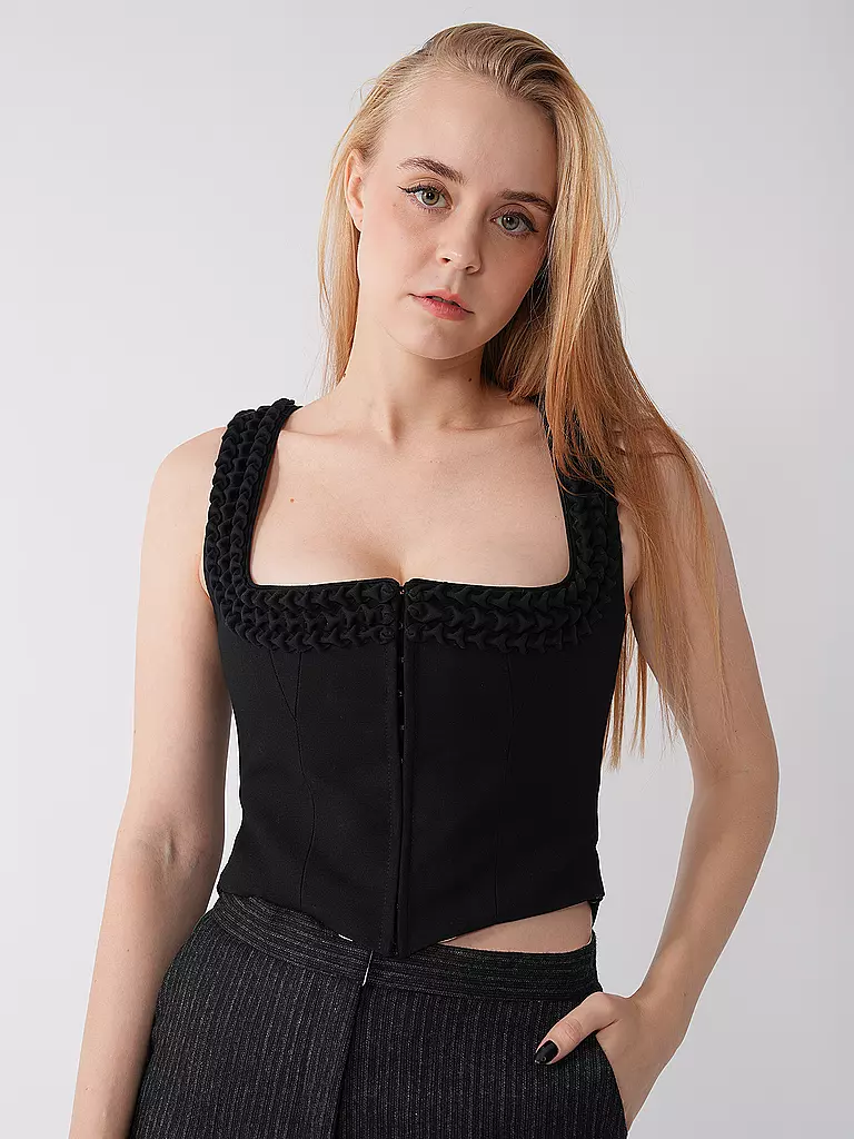 LENA HOSCHEK | Corset HELENE | Noir