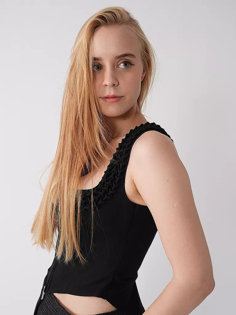 LENA HOSCHEK | Corset HELENE | Noir