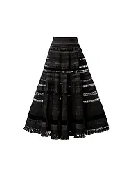 LENA HOSCHEK | Jupe à rubans OPULENCE RIBBON | Noir