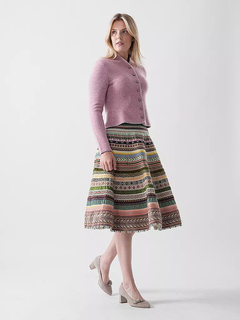 LENA HOSCHEK | Jupe à rubans SWING RIBBON | Vert