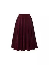LENA HOSCHEK | Jupe midi JULIA | Rouge foncé