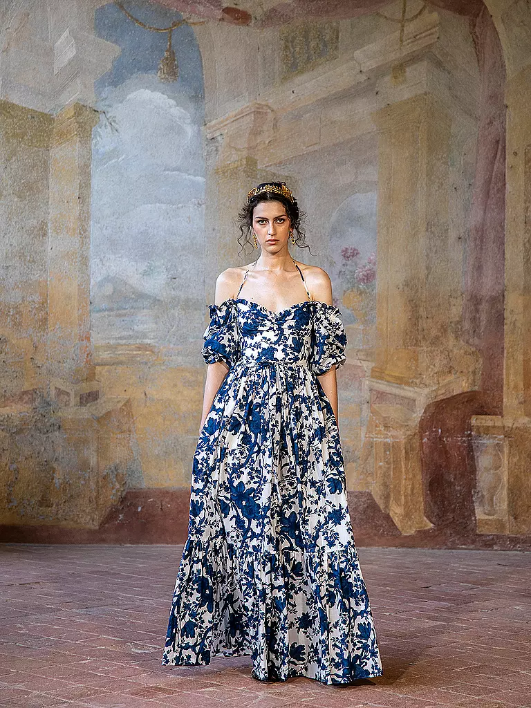 LENA HOSCHEK | Maxi-robe D' ESTE | blau