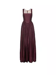 LENA HOSCHEK | Maxi-robe THEODORA | Rouge foncé