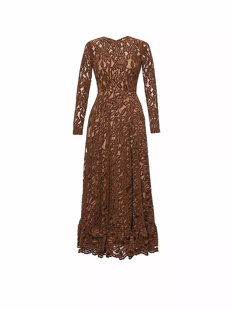 LENA HOSCHEK | Maxikleid MILEY | Marron