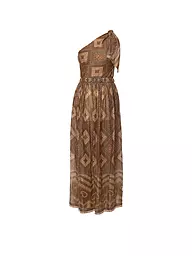 LENA HOSCHEK | Midikleid ANTEA | Marron