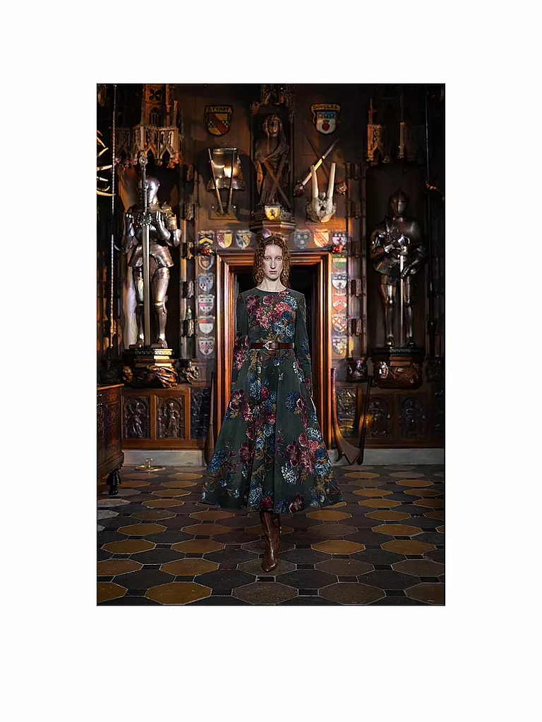 LENA HOSCHEK | Robe midi FAITH | schwarz