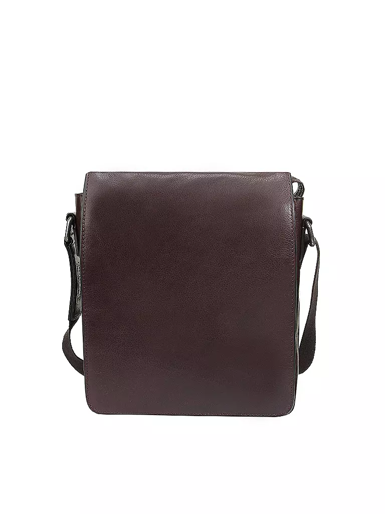LEONHARD HEYDEN | Ledertasche - Umhängetasche " Roma " S | Marron