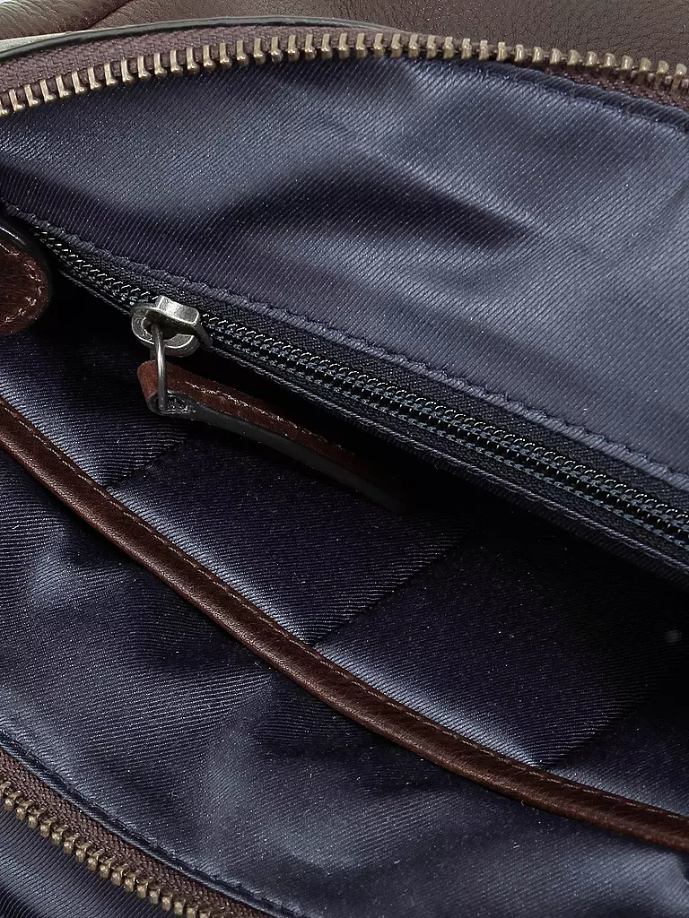 LEONHARD HEYDEN | Ledertasche - Umhängetasche " Roma " S | Marron