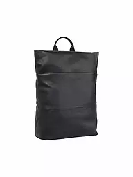 LEONHARD HEYDEN | Produktname: Sac à dos en cuir Hamburg | Noir