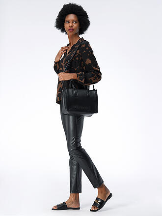 LES VISIONNAIRES | Sac en cuir - Tote Bag LENA SILKY