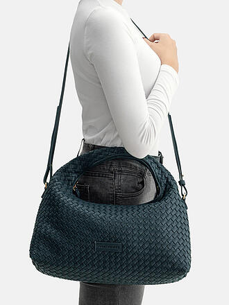 LES VISIONNAIRES | Sac en cuir - Sac à main SADIE GRANDE WEAVE SILKY