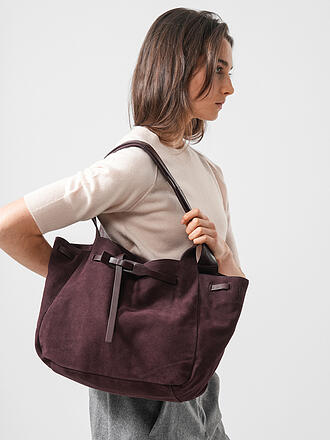 LES VISIONNAIRES | Sac en cuir - Shopper GABRIELLA