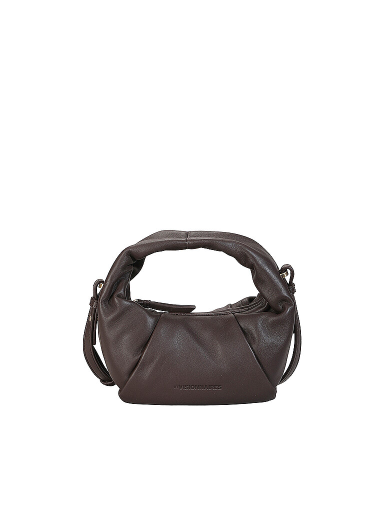 Sac en cuir - Mini Sac GRETA MINI ESSENTIAL SILKY marron