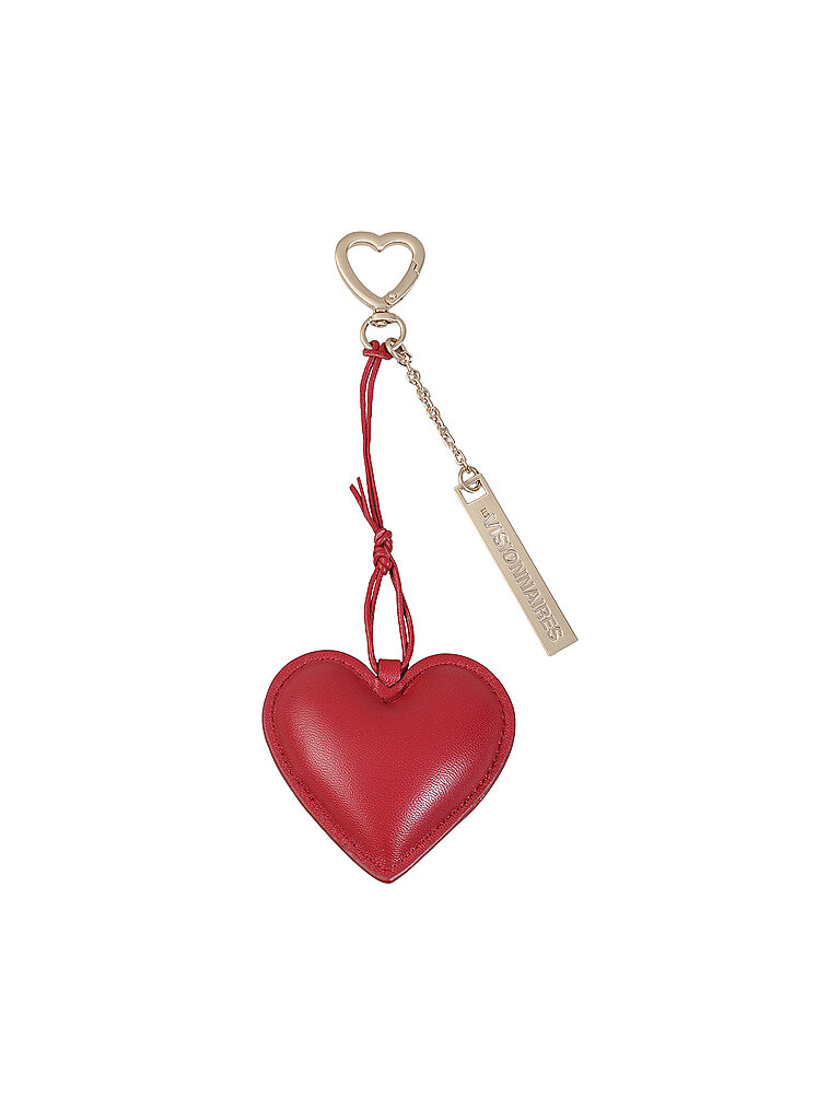 Breloque de sac rouge