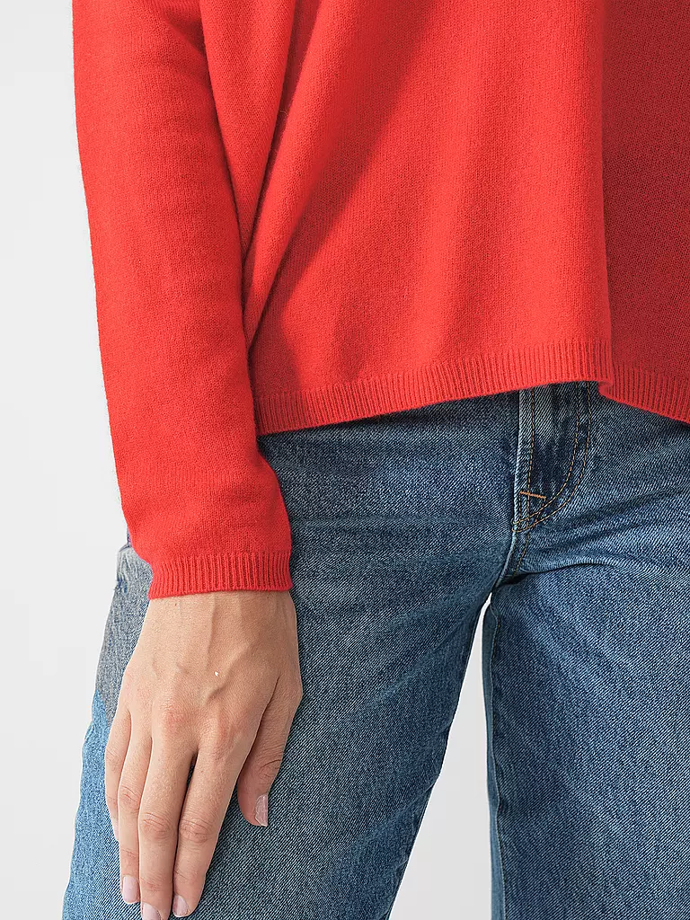 LES TRICOTS DE LEA | Kaschmirpullover MONJAKOE | Rouge
