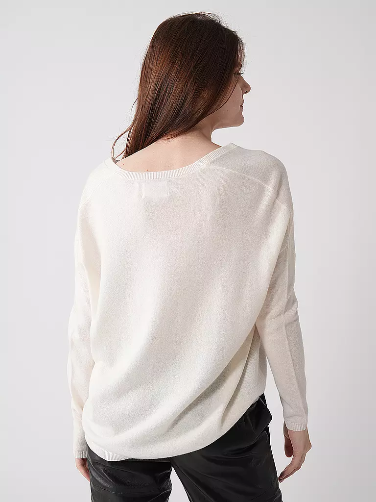 LES TRICOTS DE LEA | Kaschmirpullover MONJAKOE | Blanc