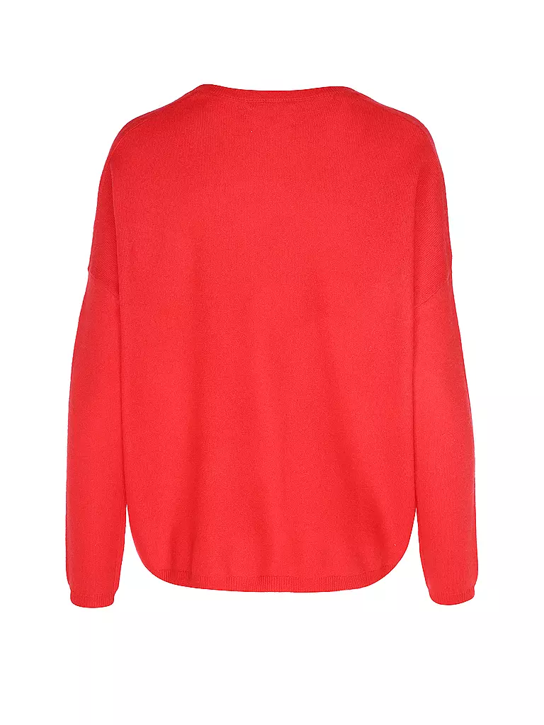 LES TRICOTS DE LEA | Kaschmirpullover MONJAKOE | Rouge