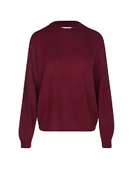 LES TRICOTS DE LEA | Pull en cachemire MAPOUPETTE | Rouge foncé